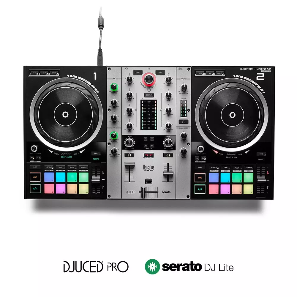 DJCONTROL INPULSE 500 SILVER EDITION
