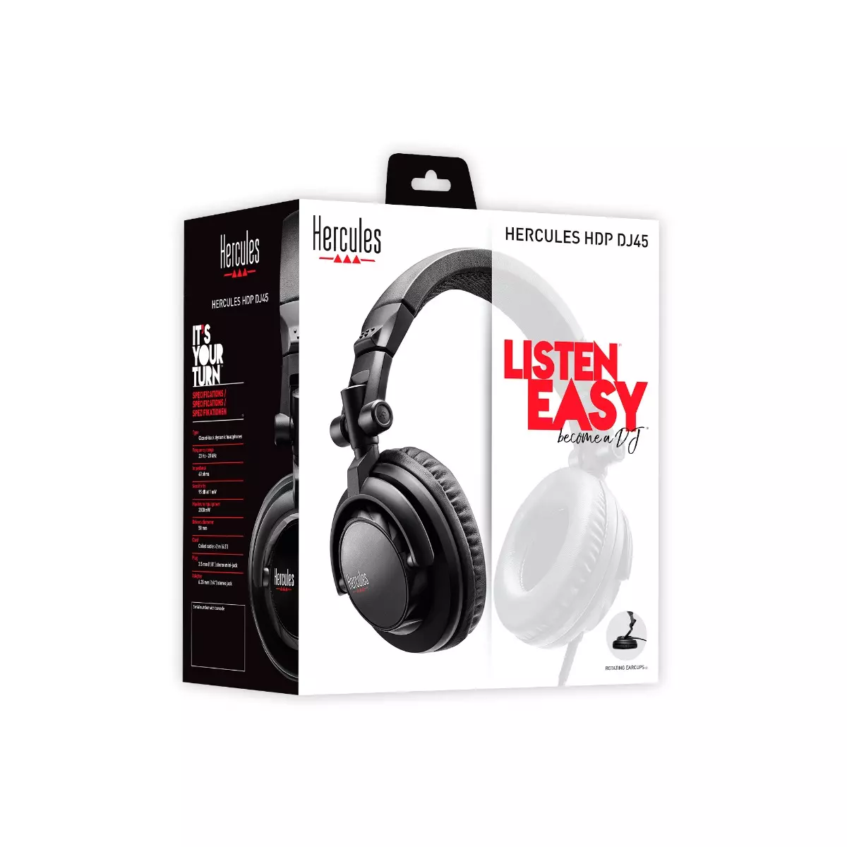 HDP DJ45 DJ Headphones | Hercules DJ USA