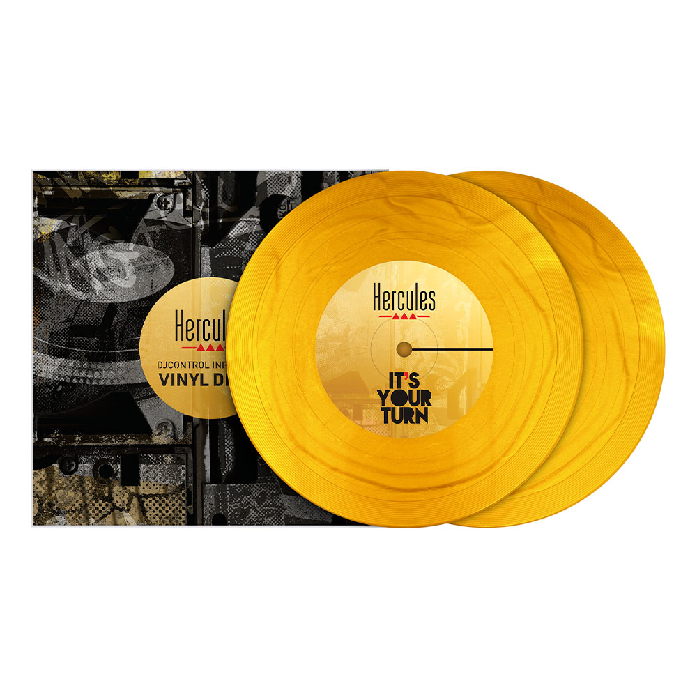 DJCONTROL INPULSE T7 VINYL DISC GOLD