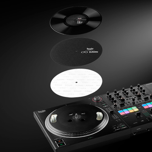 Real vinyl feel with convenience of a controller